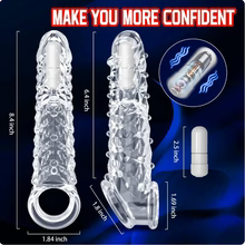 1🔥 Bigger. Harder. Wilder. 🔥 💦 The Explosive Vibrating Wolf-Tooth Crystal Sleeve 💦